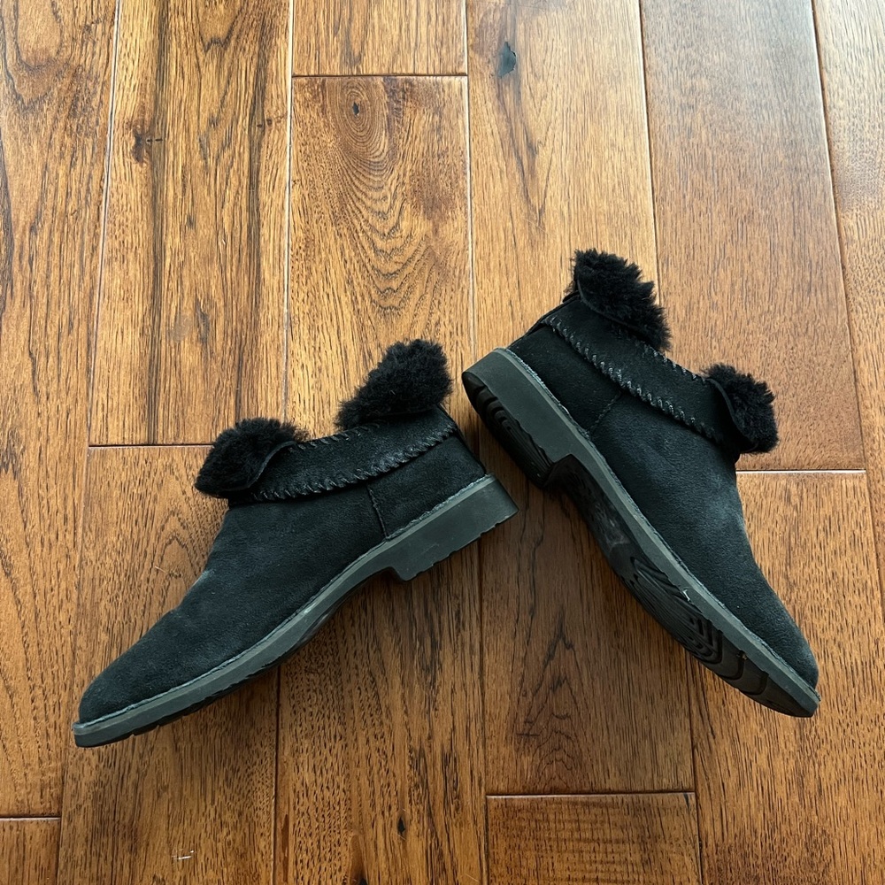 UGG Women’s Black Ankle Boots